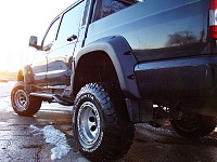 Расширители колесных арок для УАЗ Pickup