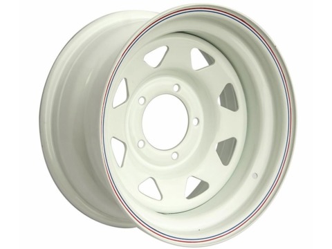 Диск колесный стальной штампованный ORW 53W, 5x150, 16x8, ET0, ЦО 110, Белый