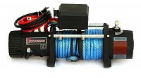 Лебёдка электрическая высокоскоростная 12V Runva 9500 lbs 4350 кг (кевлар)