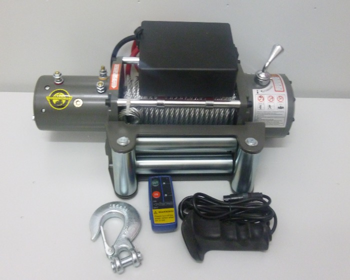 Лебедка электрическая Electric Winch 12000lbs/5500kg 12V (Стальной трос)