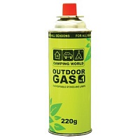 Газ баллончик цанговый Camping world 220g