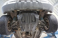 Защита картера CHEVROLEТ Niva (2002-)(а/м без кондиционера) (Композит 8 мм)