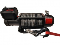 Лебедка электрическая T-Max EW12500 MuscleLift 12В с синтетическим тросом