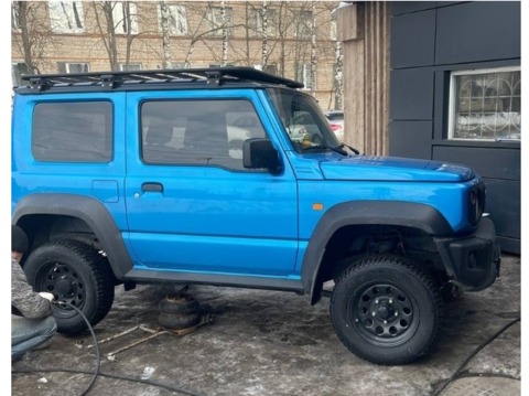 Багажник- платформа алюминиевая для Suzuki Jimny JB74