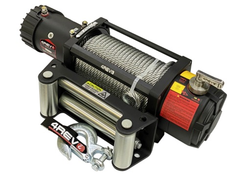 Лебедка автомобильная 4revo SRX 18000 12V со стальным тросом