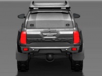 Накладка на задний борт Hilux (шагрень)