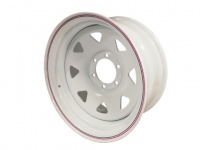 Диск колесный стальной штампованный ORW 24W, 6x139.7, 17x8, ET-25, ЦО 110, белый
