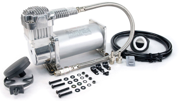 Компрессор стационарный 12V VIAIR 350C Хром