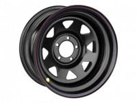 Диск колесный стальной штампованный ORW 30B, 5x114.3, 17x8, ET-19, ЦО 84, черный