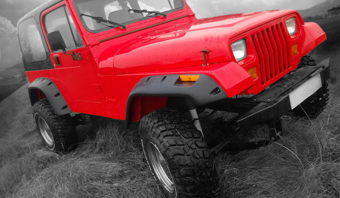 Расширители колесных арок для Jeep Wrangler YJ