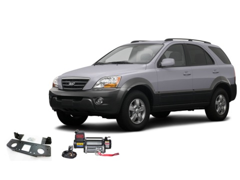 Kia Sorento 2006-2011 Комплект с лебедкой Comeup GIO100