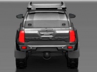 Накладка на задний борт Hilux