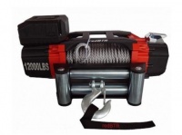 Лебедка "redBTR" серия "PRO" 12,0, 12v, 5443 кг, 218:1, интегрированный блок, стальной трос Лебедка "redBTR" серия "PRO" 12,0, 12v, 5443 кг, 218:1, интегрированный блок, стальной трос