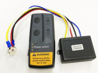 Пульт дистанционного управления черный для лебедки 12V