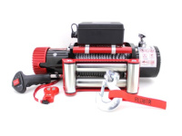 Лебедка серия "HUNTER" 12, 12V, 5448 кг, со стальным тросом