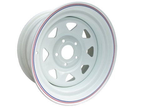 Диск колесный стальной штампованный ORW 32W, 5x114.3, 15x8, ET-19, ЦО 84, белый