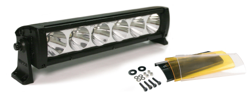 Фара светодиодная 12" 10W противотуманная 6 LED с фильтром