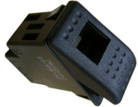 Клавиша с подсветкой и индикацией включения Hella, трехпозиционный