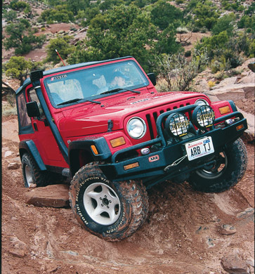 Шноркель Jeep Wrangler TJ