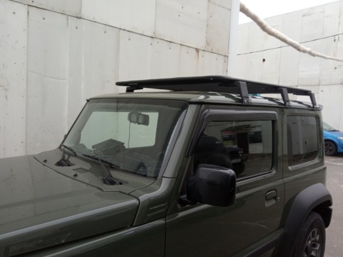 Багажник- платформа алюминиевая для Suzuki Jimny JB64