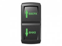Переключатель Pro-Knopka "Вверх-вниз" Зеленый/Зеленый