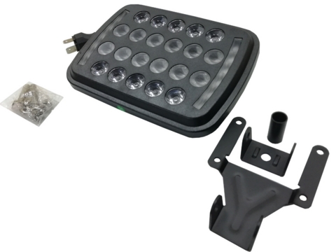 Фара головного света 5"x7" 54W 12-24 V Ulight 2157HL