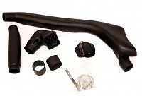 Шноркель SteelStaff на Nissan Patrol GU 61 (01/1988 - 10/1997) TD42-TI 4.2Litre-I6, дизель, левый