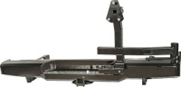 Бампер РИФ задний Toyota Hilux 2005-2014 с квадратом под фаркоп и калиткой