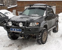 Передний силовой бампер со съемным кенгурином - Mazda BT-50, Ford Ranger