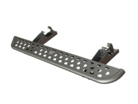 Пороги силовые Toyota Land Cruiser 200 2008-2015 (цельная ступень)