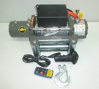 Лебедка электрическая Electric Winch 9500lbs/4300kg 12V (стальной трос)