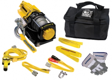 Переносная электрическая лебедка для ATV Superwinch 2500