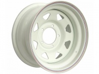 Диск колесный стальной штампованный ORW 87W, 5x139.7, 16x8, ET-25, ЦО 110, белый