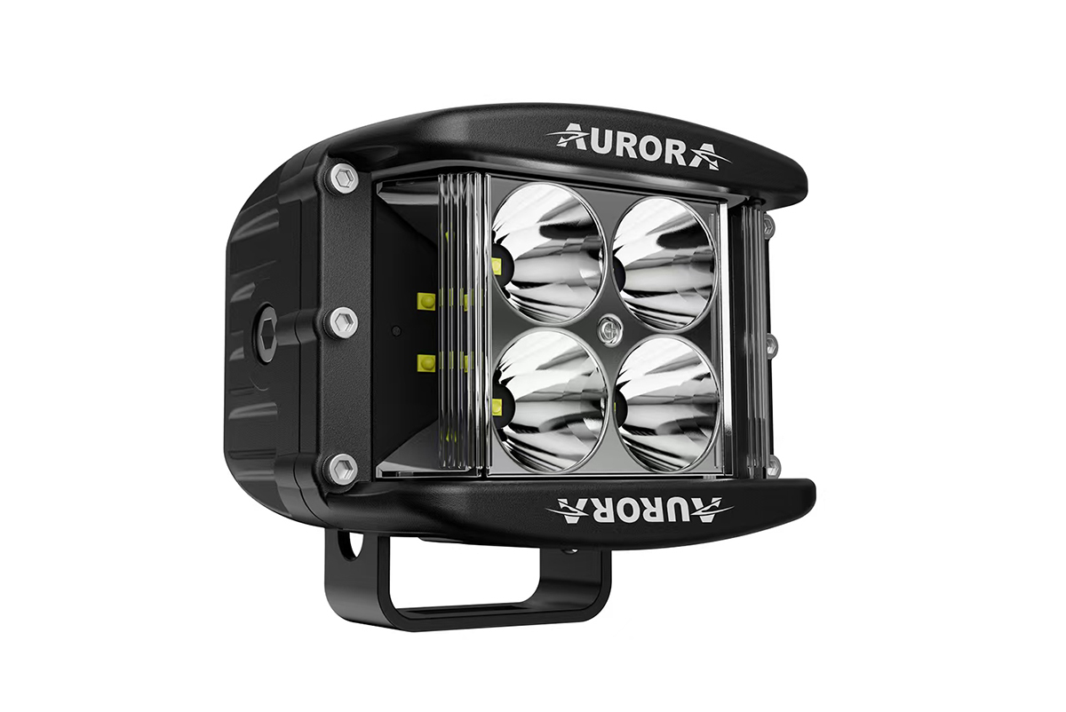 Светодиодные фары дальнего света AURORA 102x76 мм 40W