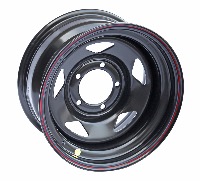 Диск УАЗ стальной черный 5x139,7 8xR16 d110 ET-19 (треуг.)