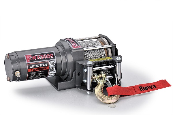 Лебёдка электрическая 12V Runva 3000A lbs 1361 кг
