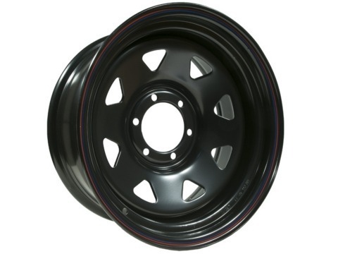 Диск колесный стальной штампованный ORW 27B, 6x139.7, 17x8, ET25, ЦО 110, черный
