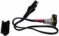 Влагозащищённый DIN разъём врезной 12V . 0.5 m с крышкой flip-top Влагозащищённый DIN разъём врезной 12V . 0.5 m с крышкой flip-top