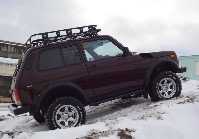 Расширители колесных арок Lada Niva 3-дверная для стандартных арок