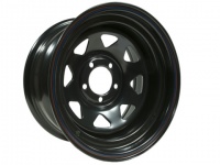 Диск колесный стальной штампованный ORW 32B, 5x114.3, 15x8, ET-19, ЦО 84, черный