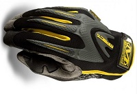 MW Mpact Glove Black Yellow MD