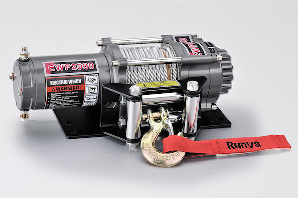 Лебёдка электрическая 12V Runva 2500A lbs 1140 кг