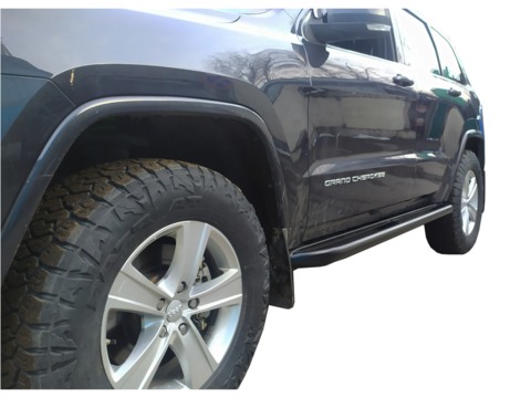 Силовые пороги для Jeep Grand Cherokee IV (WK2) Рестайлинг (2013-2022 г.в.)