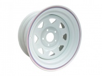 Диск колесный стальной штампованный ORW 37W, 5x127, 16x8, ET0, ЦО 75, белый