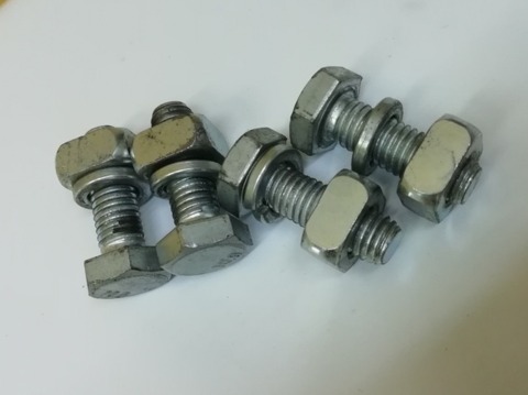 Болты крепления лебедки Б/У (4шт, крепость 10,9)