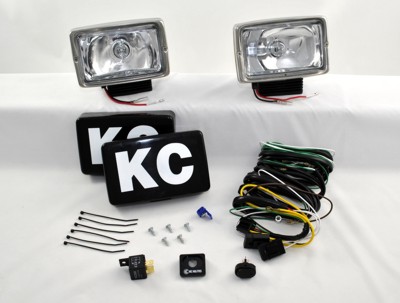 Фары дальнего света KC 5х7 нержавеющая сталь 100W