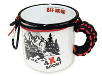 Кружка белая 4x4Sport