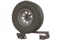 Калитка в штатный бампер Toyota Land Cruiser 105