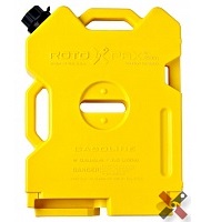 Канистра экспедиционная Rotopax, ДЛЯ ТОПЛИВА, 7,5 л. Цвет: желтый