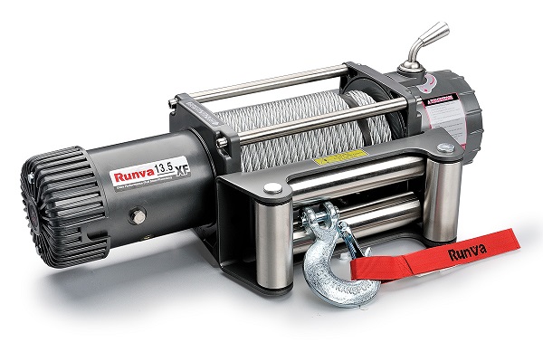 Лебёдка электрическая 12V Runva 13500 lbs 6136 кг